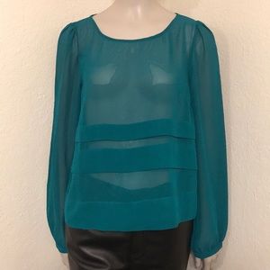 Friday Flash Sale! BCBG Sheer Top